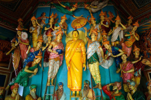 Asokaramaya Temple. Thimbirigasyaya, Colombo.