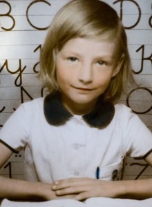 see story by Neil Clark collect picture shows zsuzsanna Clarke at Elementary school during her childhood in Hungary