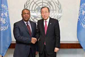 SG Meets Minister of Foreign Affairs of the Democratic Socialist Republic of Sri Lanka