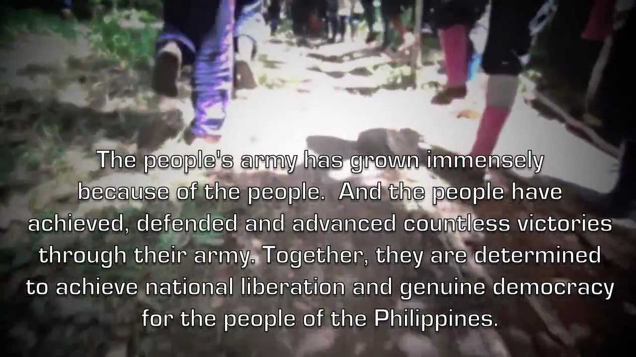 பிலிப்பைன்சில் வெற்றிகரமாக நடைபெறும் ஆயுதப்போராட்டம் தொடர்பான ஆவணப்படம்