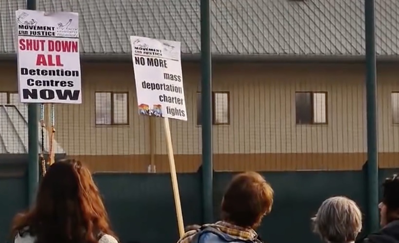 தடுத்துவைக்கப்பட்டுள்ள வெளிநாட்டவர் மீது பிரித்தானிய அரசின் வன்முறை