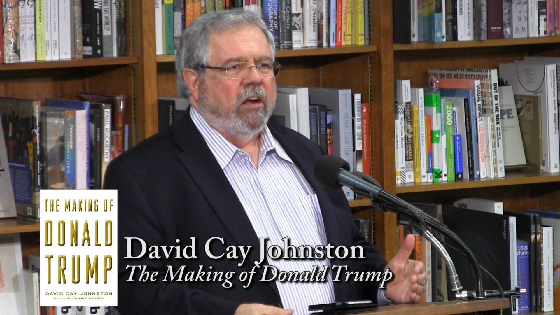 David Cay Johnston, “The Making of Donald Trump”