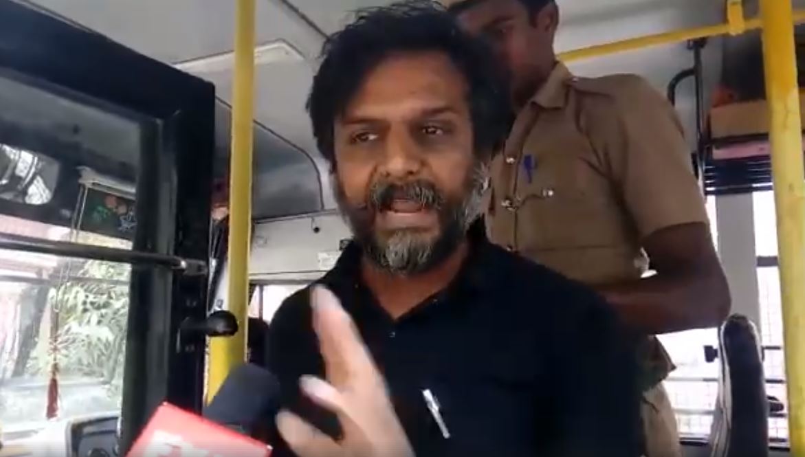 திருமுருகன் காந்தியைச் சித்திரவதை செய்யும் இந்திய பயங்கரவாத அரசின் கூலிப்படைகள்