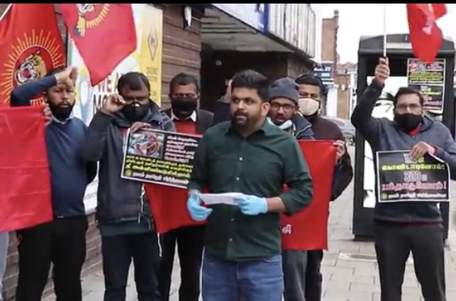 முத்தையா முரளிதரனின் வாழைப்பழமும் நாம் தமிழர் லண்டனில் நடத்திய போராட்டமும் !