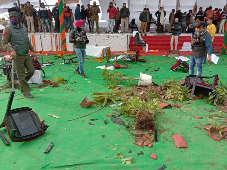 ஹரியாணா மாநிலத்தில் பாஜக நிகழ்ச்சிகளுக்கு விவசாயிகள் தடை!