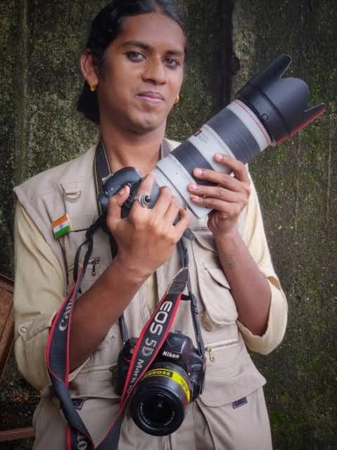 இந்தியாவின் முதல் திருநங்கை புகைப்பட ஊடகவியலளர்!