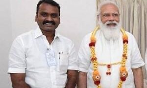 ஒன்றிய அரசு என்பதை ஆங்கிலத்தில் சொல்லி பதவியேற்றுக் கொண்ட பாஜக் தலைவர் முருகன்!