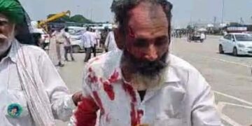 அரியானாவில் விவசாயிகள் மீது பாஜக அரசு தடியடி!