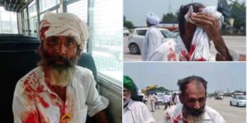 அரியானாவில் விவசாயிகள் மீது பாஜக அரசு தடியடி!