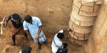 அகழாய்வில் உறை கிணறுகள் கண்டுபிடிப்பு!