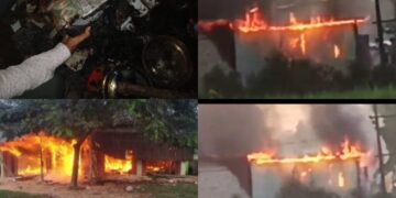 பற்றி எரிகிறது திரிபுரா- மசூதிகள் தீக்கிரை!