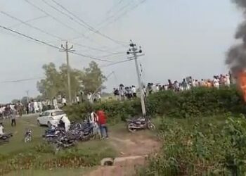 உ.பி போராடிய விவசாயிகள் மீது காரை ஏற்றி 9 பேரை கொலை செய்த பாஜக அமைச்சர் மகன் – வன்முறை!