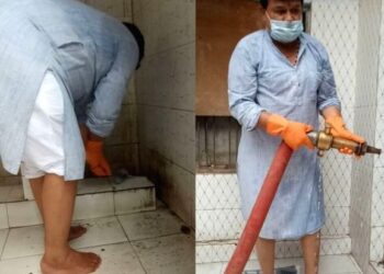 டாய்லெட் சுத்தம் செய்யும் அக்காக்கள் –கவிதா சொர்ணவல்லி