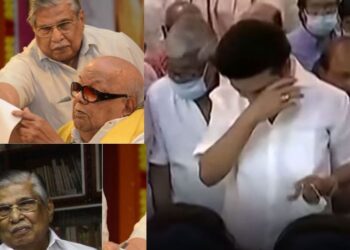 கலைஞரின் உதவியாளர் சண்முகநாதன் மறைவு முதல்வர் இரங்கல்!