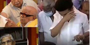 கலைஞரின் உதவியாளர் சண்முகநாதன் மறைவு முதல்வர் இரங்கல்!